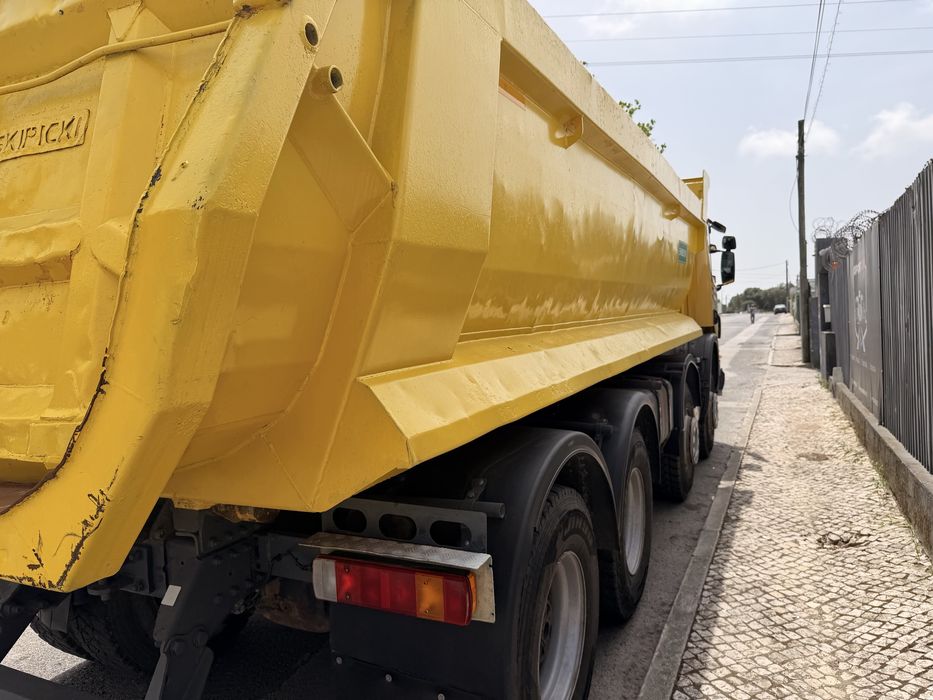 SCANIA R380 8x4 Basculante 2008 Apenas 390.000km Excelente Estado ###OPORTUNIDADE###