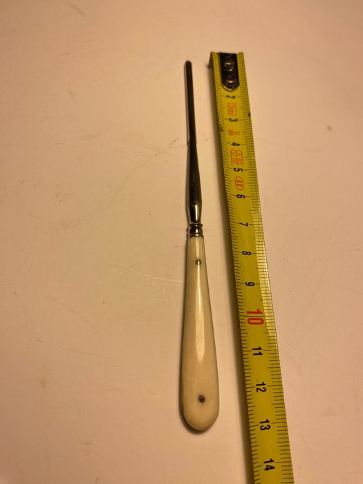 Agulha croché antiga