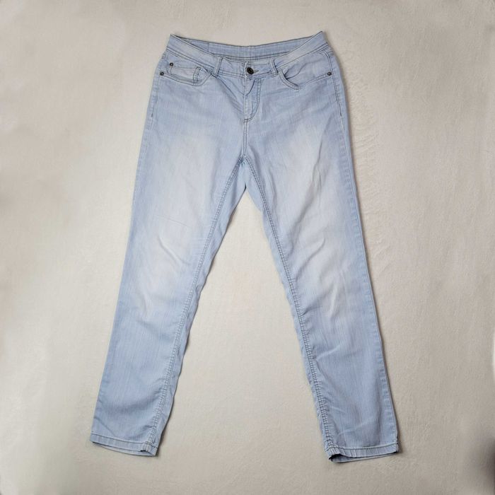 Jasnoniebieskie Jeansy Spodnie