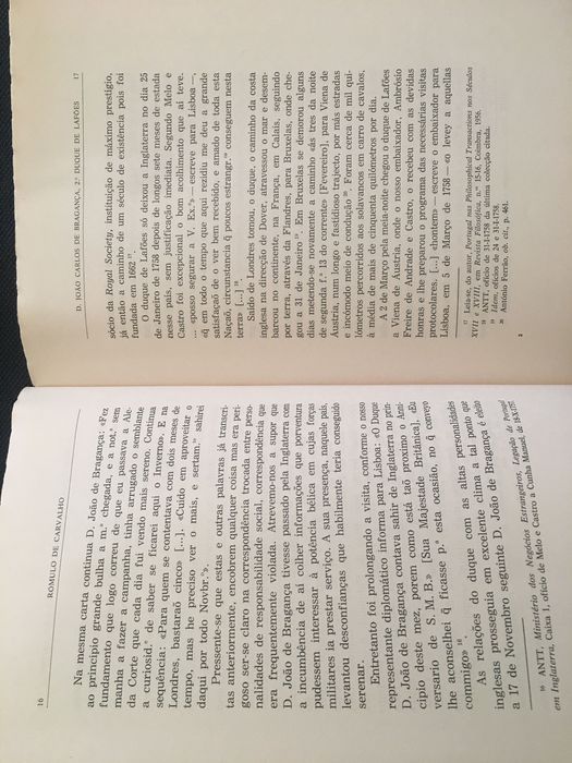 D. Pedro II/ Verney / Santarém/ Carlota Joaquina