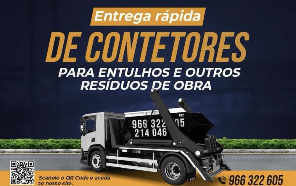 Contentor para entulho