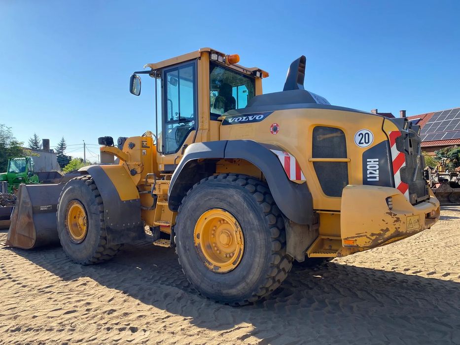 Volvo L120H 2016 ROK,  z NIEMIEC, WAGA, SUPER UTRZYMANA,  21600 KG, Waga, opony 80% dobre, Cała w Oryginale
