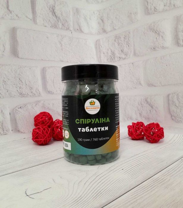 Спіруліна в таблетках 100 г