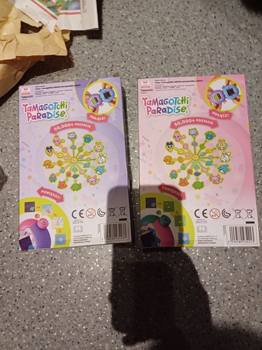 Dwa Tamagotchi  nowe