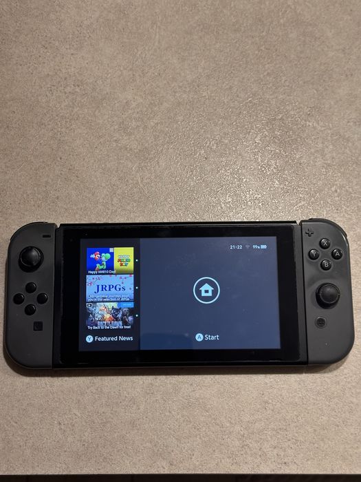 Nintendo Switch + gra Wiedźmin