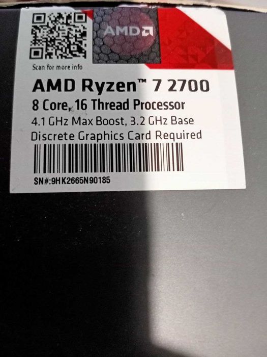 ryzen 7 2700 - купити комплектуючі для ПК - Ціна на OLX.ua