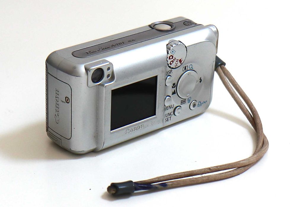 Canon PowerShot A410 máquina fotográfica digital vintage