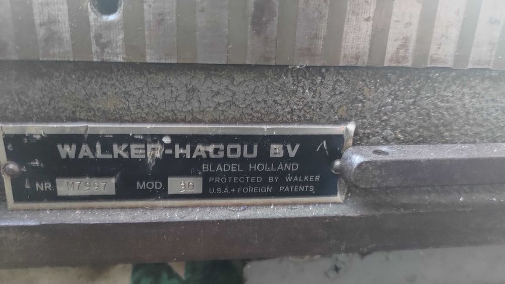 Mesa Magnética Walker Hagou BV 250mmx400mm