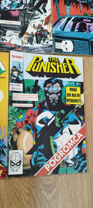 Komiksy The Punisher 1992 rok
Numery: 1/1992, 2/1992, 3/1992, 4/19