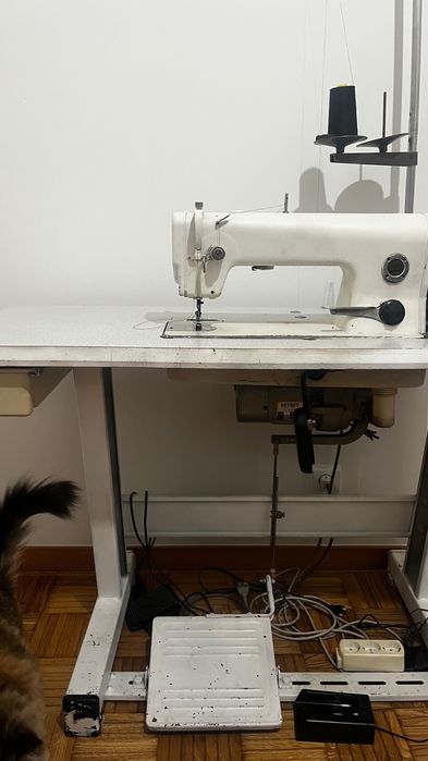 Máquina costura industrial