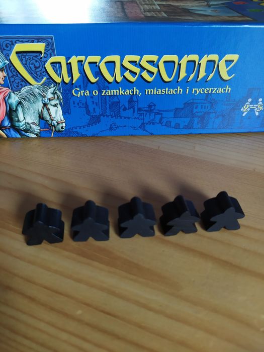 CARCASSONNE pionki - meeple