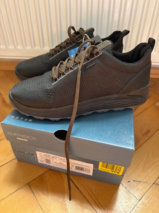 Geox sneakersy męskie Waterprooof breathable, zero shock system