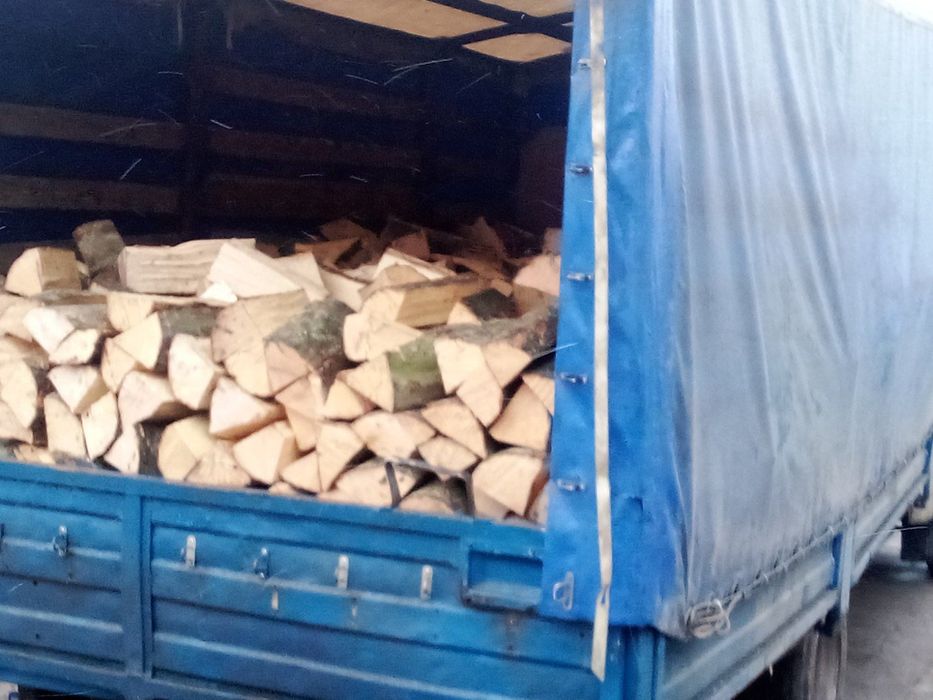 Дубові рубані, сухі дрова