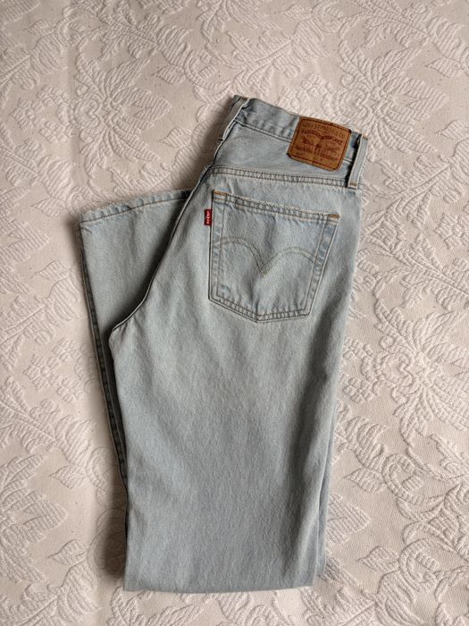 Levi’s 501 skinny niebieskie levis dżinsy