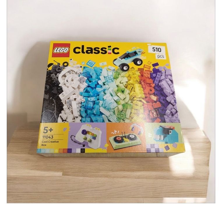 Nowy Zestaw LEGO Classic Fajny zestaw kreatywny (11043)
