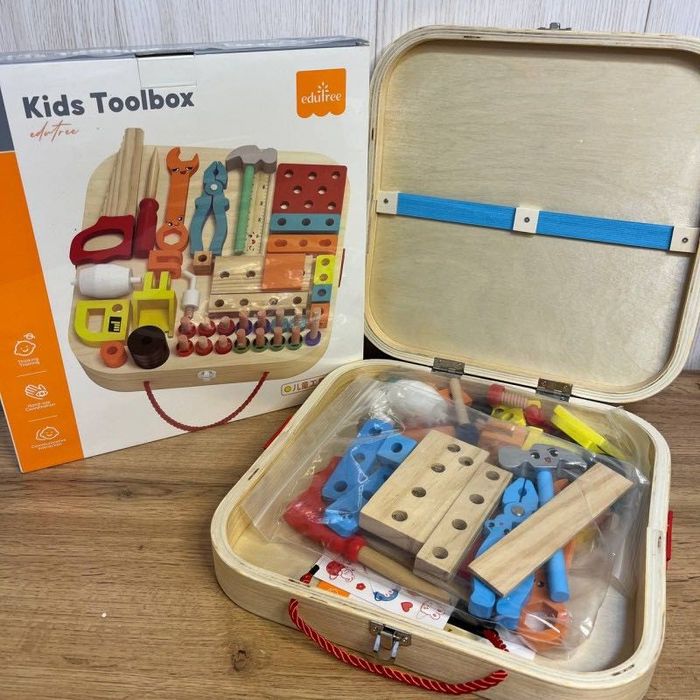 Дитячій дерев'яний конструктор від 3-х років