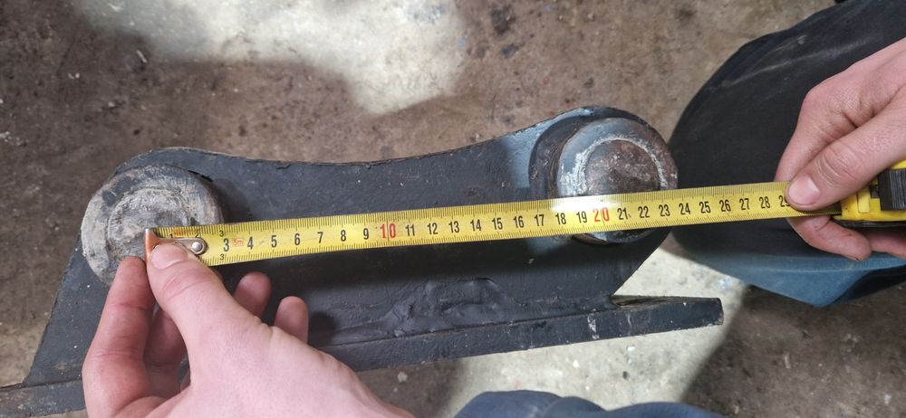 Płyta adaptacyjna s40 do koparki