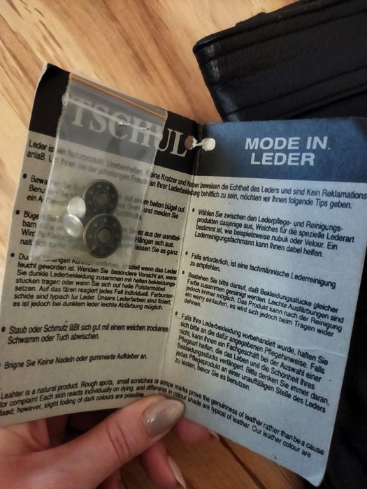 Spodnie ze skóry Tschul rozm.33