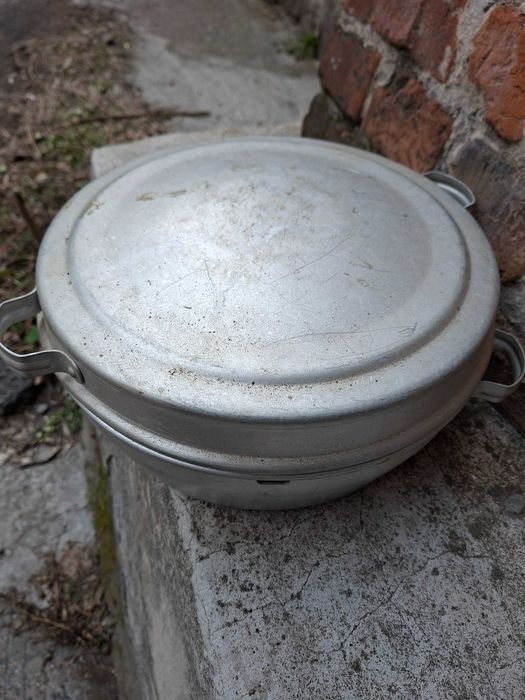 Кастрюля алюминевая (пароварка)