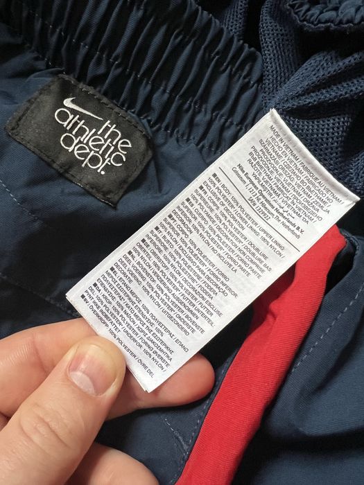 NIKE (M) Vintage Sport Pants спортивні штани чоловічі сині на лампасах