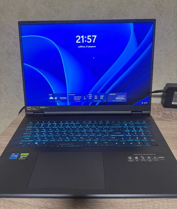 Acer Predator Helios Neo 18 i7 14650HX RTX 4060 8GB 16gb DDR5