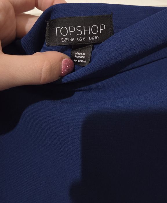 Sukienka granatowa 38