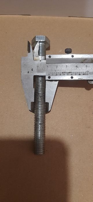 Болт м12×120 с гайкой и гровером