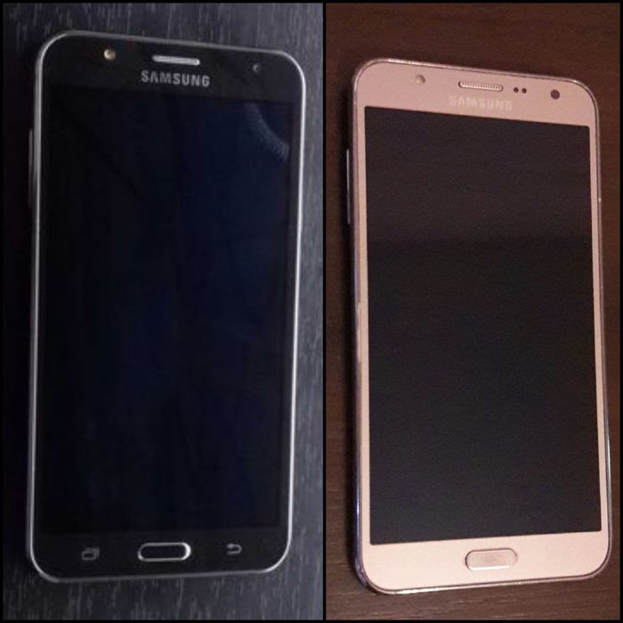 2 телефони Samsung Galaxy J7 на запчастини, або під відновлення.