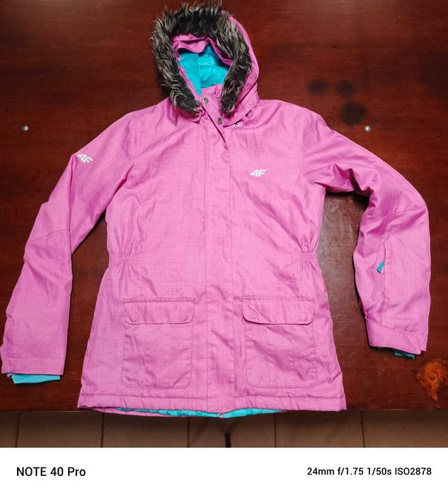 Kurtka narciarska 4F 152 dziewczęca membrana 5000 zimowa