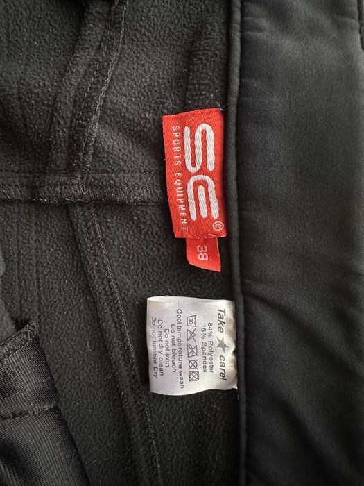 Лижні чорні штани 38