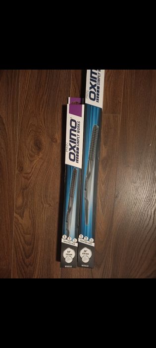 Pióra wycieraczek Oximo – nowe (14” i 26”) 650 mm i 350 mm