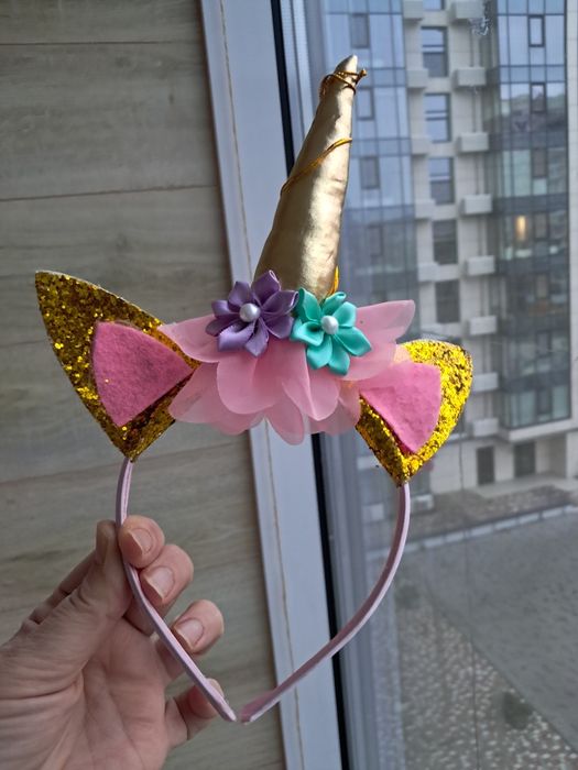 Карнавальное платье единорожки радужное платье единорога 5-6л