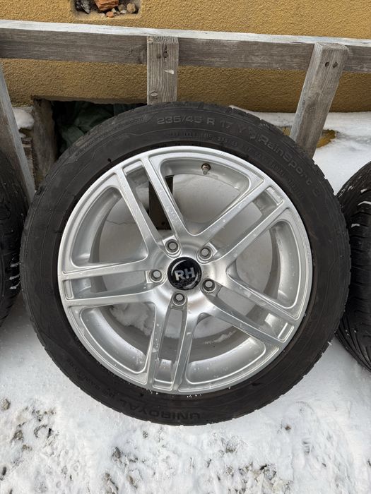 Титани RH R17 5x112 з Резиною 235/45/R17 (Volkswagen, Audi, Skoda…)