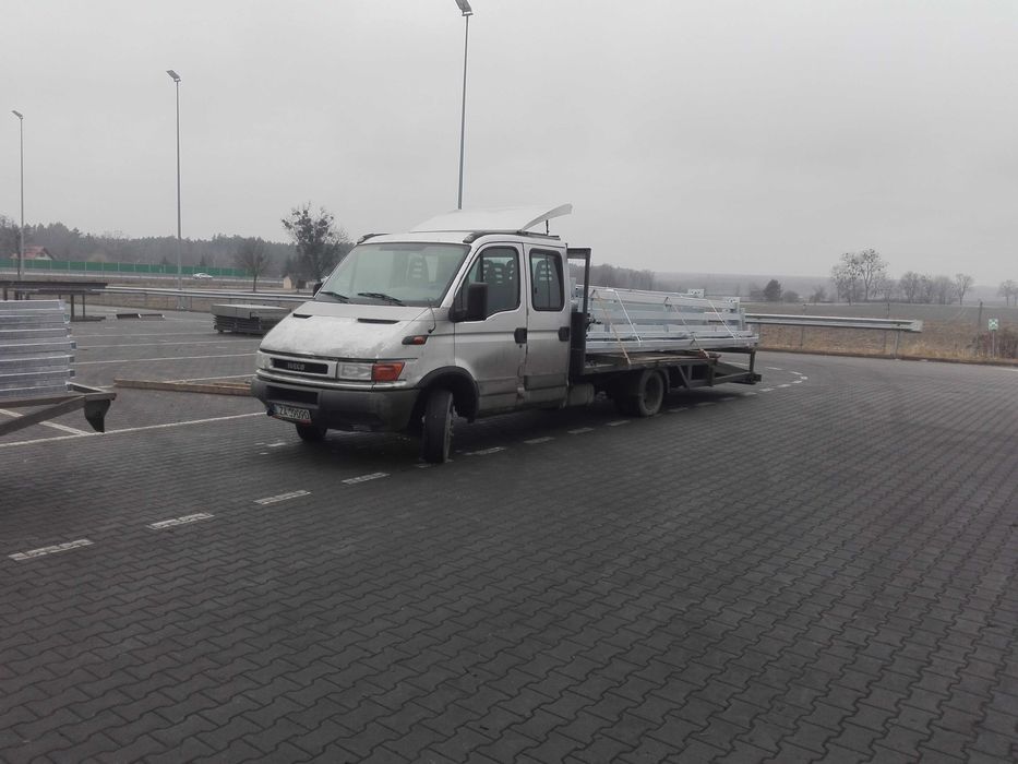 Autolaweta laweta transport maszyn wózki dłużyca 15m