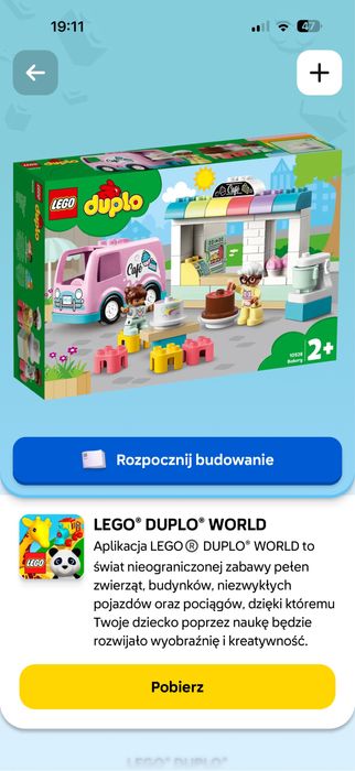 Lego DUPLO 11 zestawów klocki pociąg tory