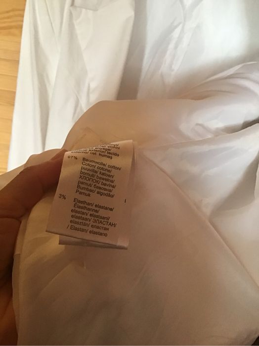 Піджак білий coton M/L