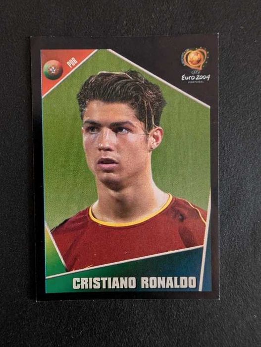 Cromo Cristiano Ronaldo Euro 2004 Panini #23