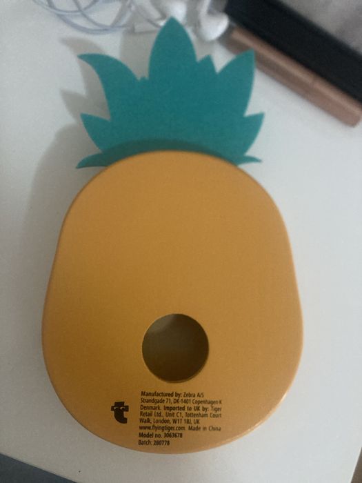 Kalimba de abacaxi - 8 teclas