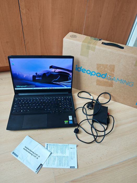 Laptop Gamingowy Lenovo IdeaPad Gaming 3 | i5-11320H | RTX 3050 | 16GB RAM | 512 GB SSD I Windows 11 l Ekran 120Hz | Miejsce na 2. dysk