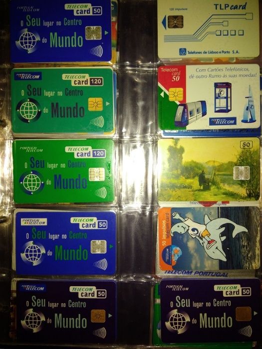 100 Cartões de Telefone - Credifones (Anos 90)