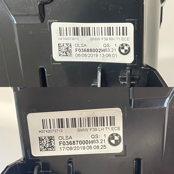 Bmw X2 F39 фари фонарі задні стоп фонарь ліхтар оптика задня наявність