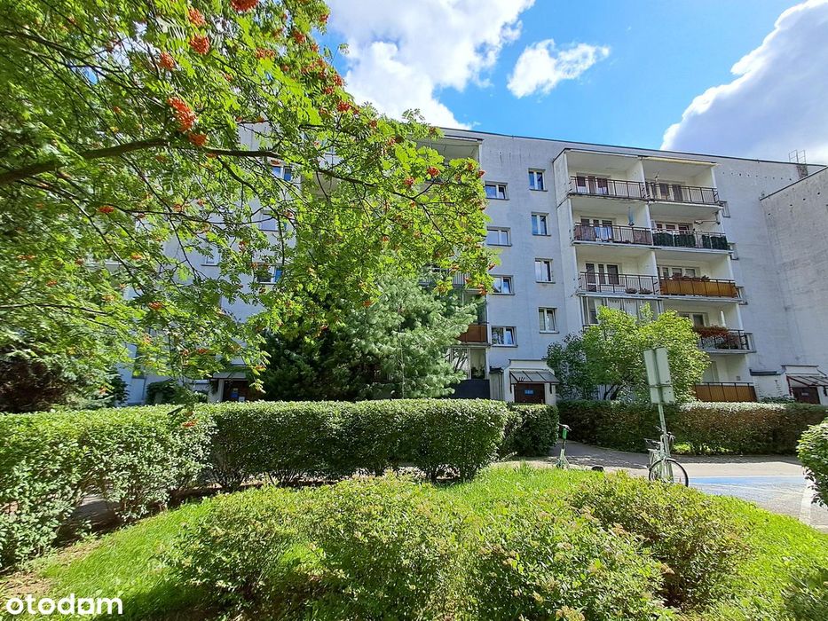 0% prowizji, Metro Natolin, ciche, dwustronne, loggia, piwnica, KW