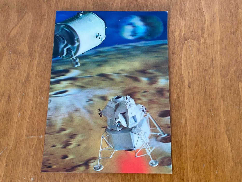 Stara Pocztówka 3D Lunar Module