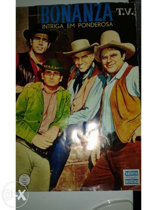 Caderneta cromos Bonanza de 1970