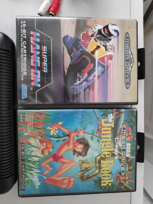 Mega Game II com 2 jogos Sega Mega Drive