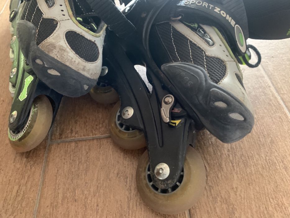 Conjunto de patins ajustaveis