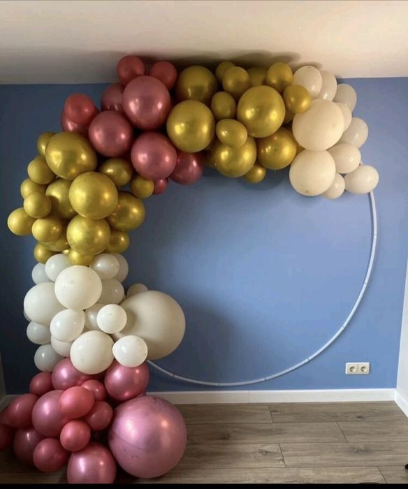 Stelaż na balony wiszący chrzest 18-stka roczek komunia baby shower