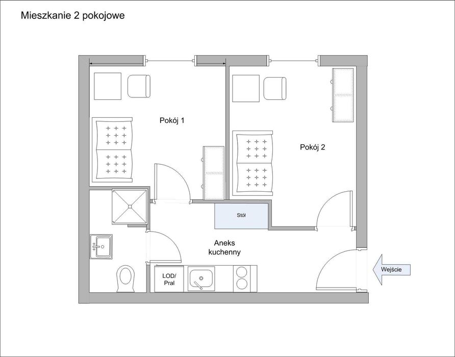 Mieszkanie – Warszawa - Widok 3