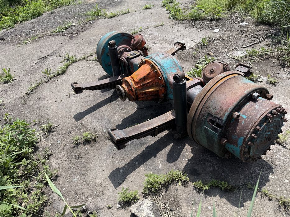 Разборка фронтального погрузчика Т-156К