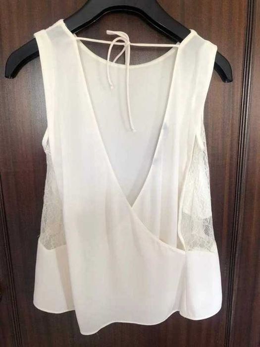 Blusa Zara XS Creme